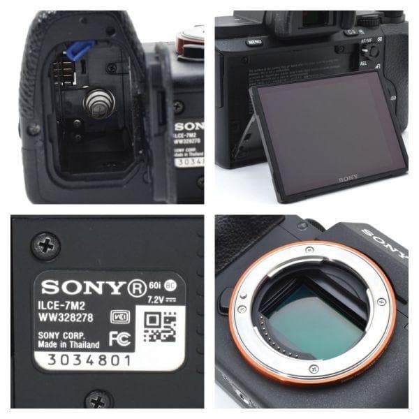 ソニー SONY α7II ILCE-7M2 《ショット数わずか3882回》
