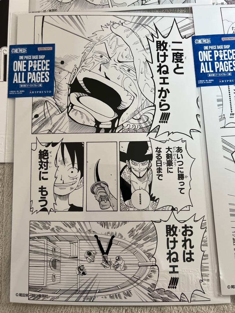 ONE PIECE BASE SHOP ALL PAGES ルフィ 東の海