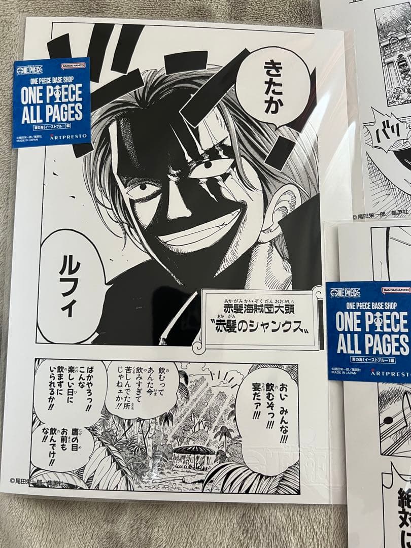 ONE PIECE BASE SHOP ALL PAGES ルフィ 東の海
