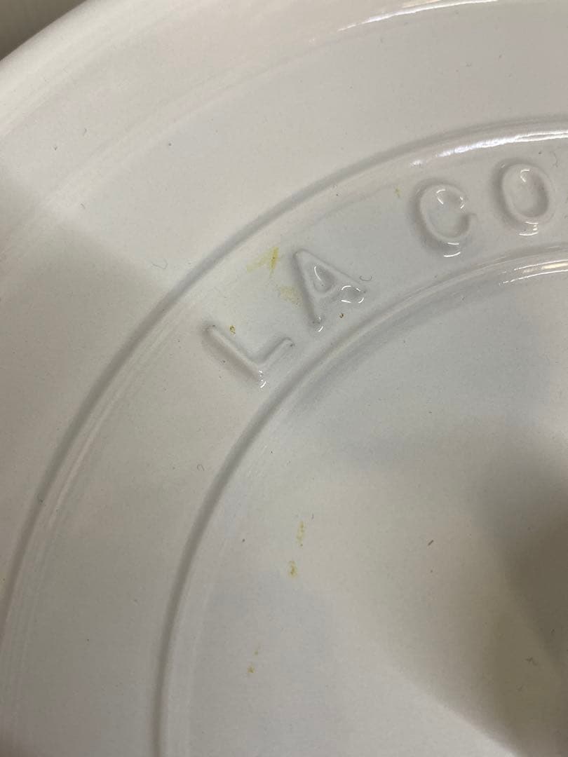 【中古】STAUB LA COCOTTE 白26cm MM70723-2