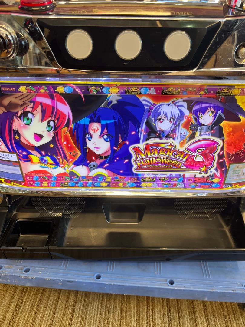 パチスロ　実機　マジカルハロウィン3 ￼ジャンク　取引限定