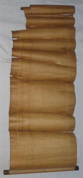 稀少 アンティーク 八幡宮 八幡神社 八幡神 八幡大神 神馬 紙本 肉筆 掛軸