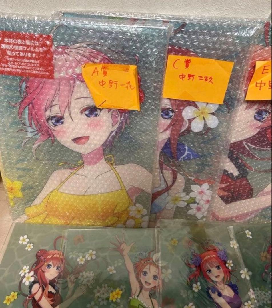 24点　五等分の花嫁　映画　ひこく水着　日本 アニメ　マンガ　まとめ売り　日本