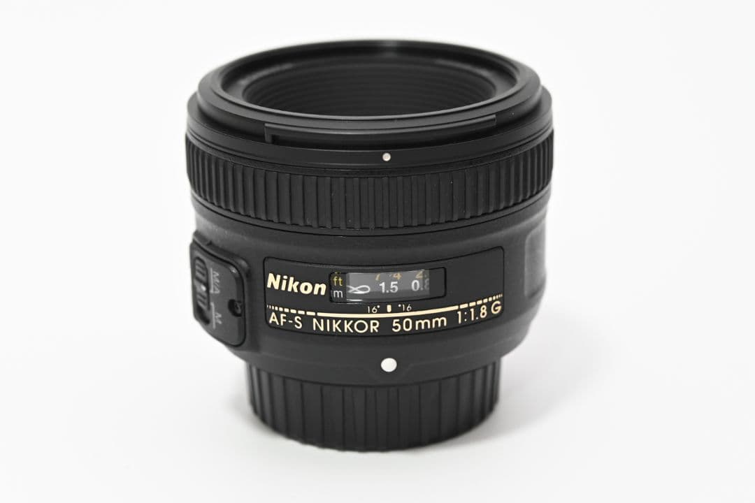 新品級 ニコン 単焦点レンズ AF-S NIKKOR 50mm f/1.8G ①