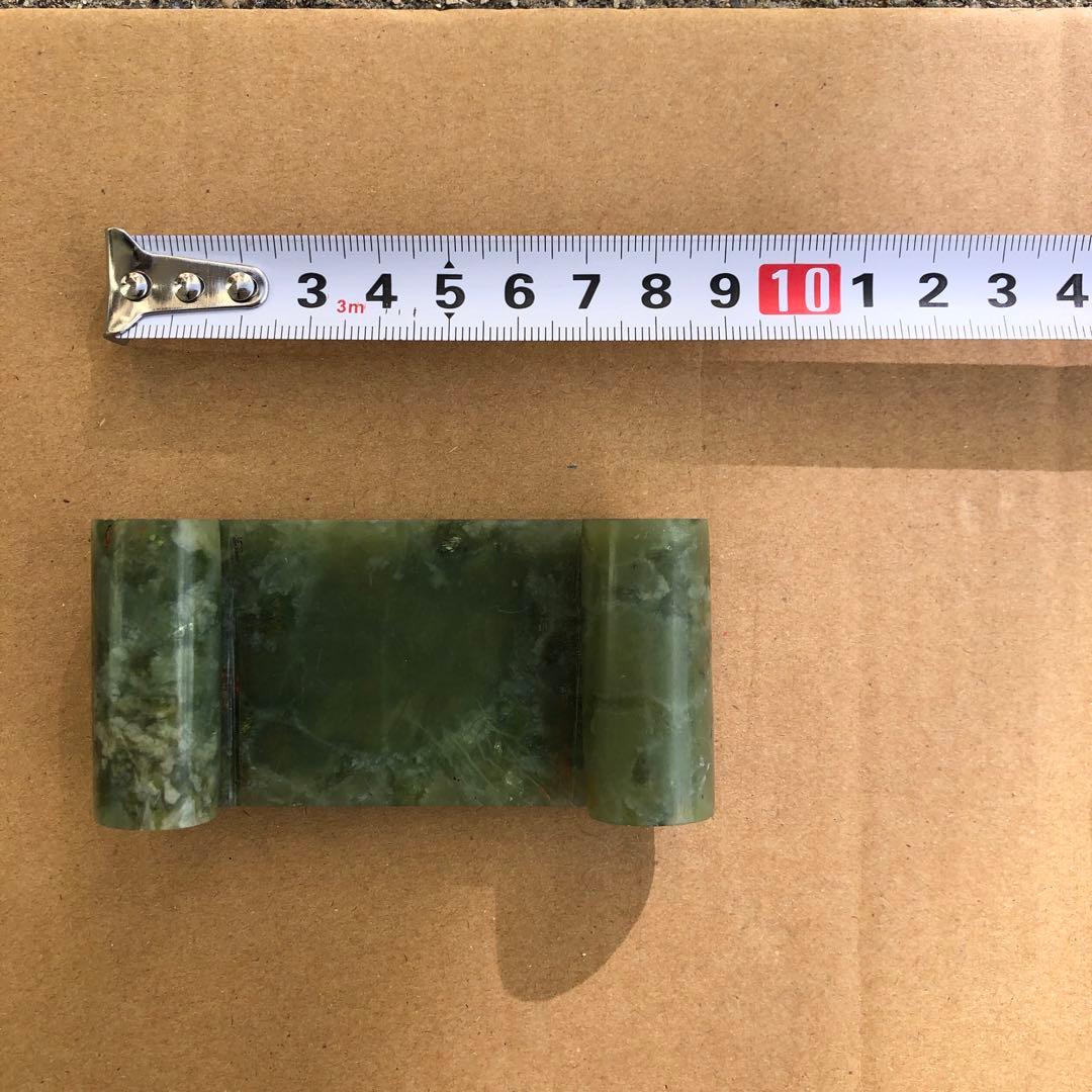 墨床　翡翠？　台　中国美術　骨董品　アンティーク