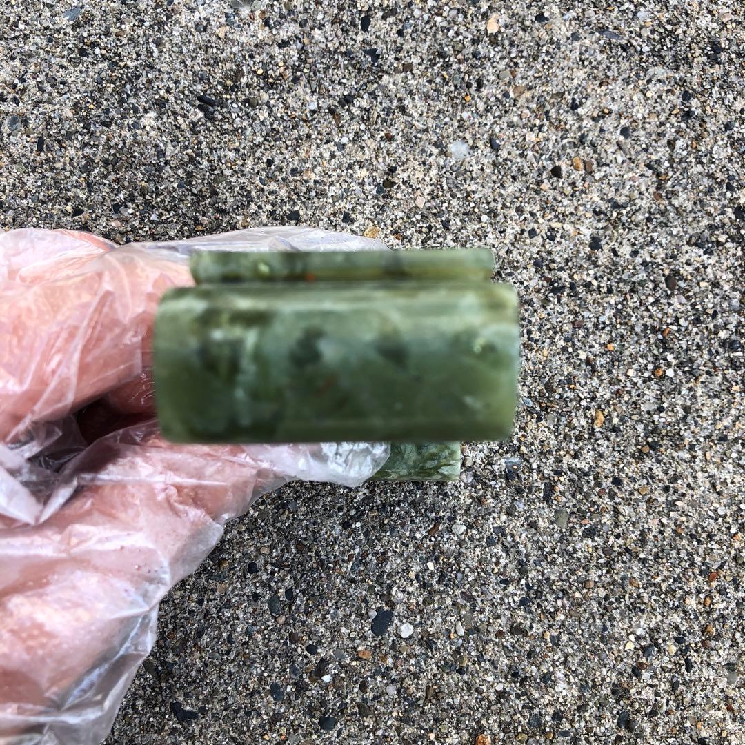 墨床　翡翠？　台　中国美術　骨董品　アンティーク