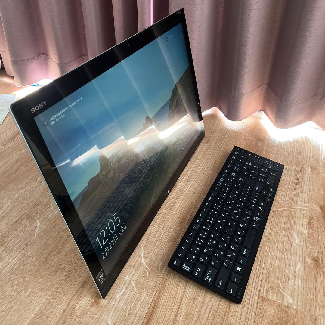 パソコン　ソニー　SVT212A14N ディスプレイ　キーボード　バッテリー