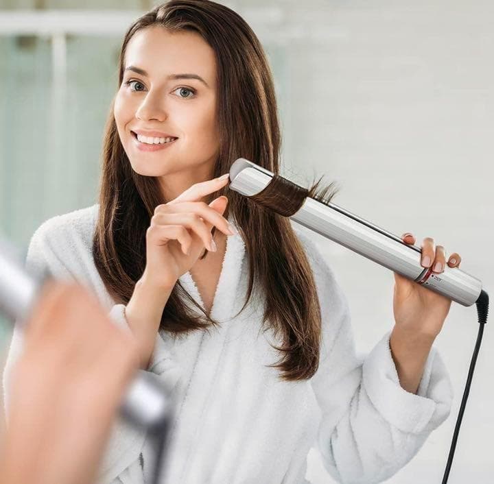 ヘアアイロン　ストレート　ウェーブ　2in1