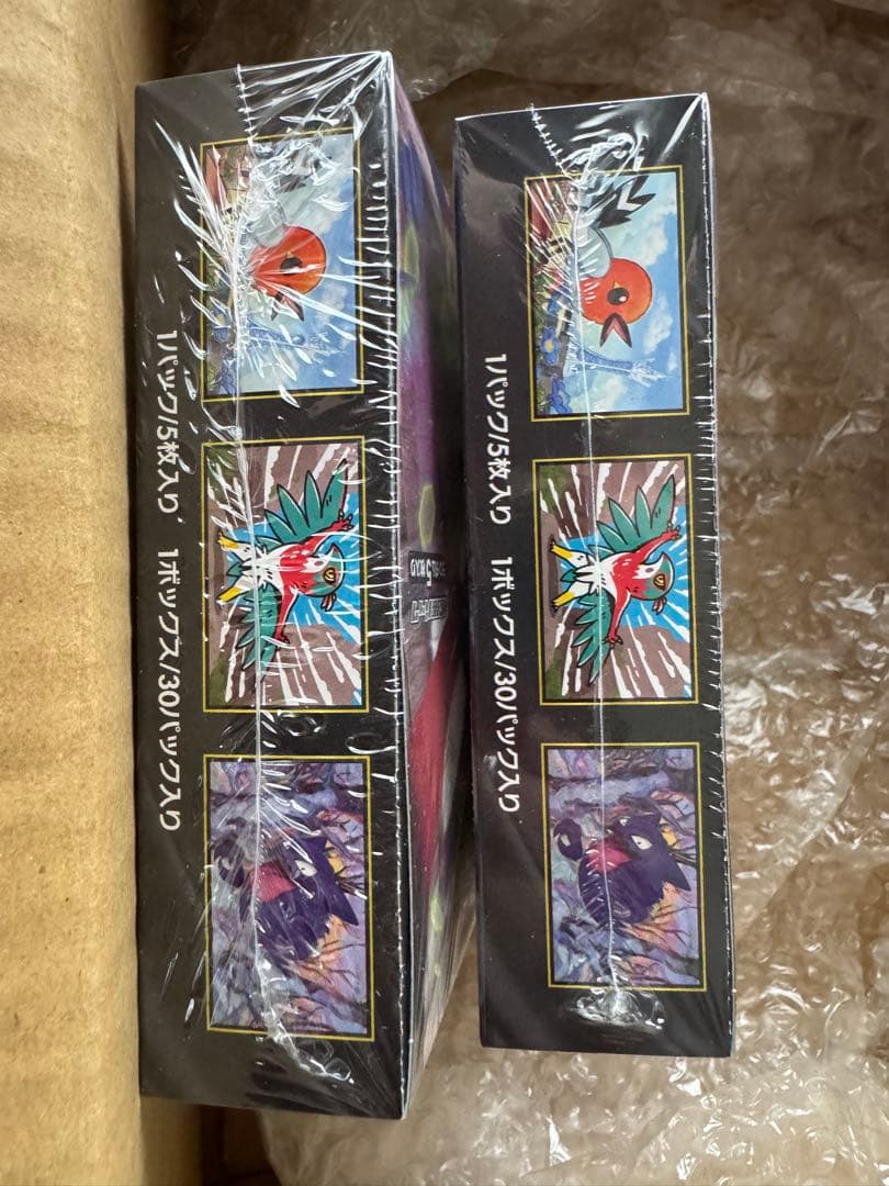 【バラパック付き】ポケモンカードゲーム ムキニスゼロ シュリンク付き 2BOX