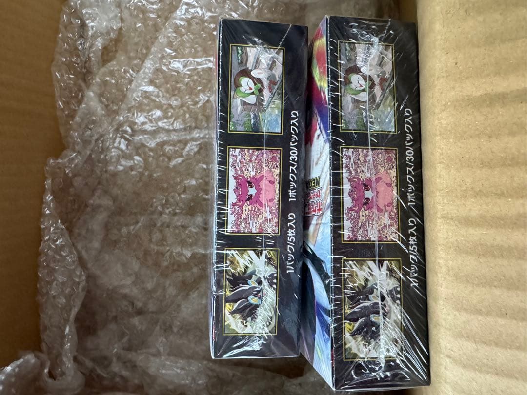 【バラパック付き】ポケモンカードゲーム ムキニスゼロ シュリンク付き 2BOX