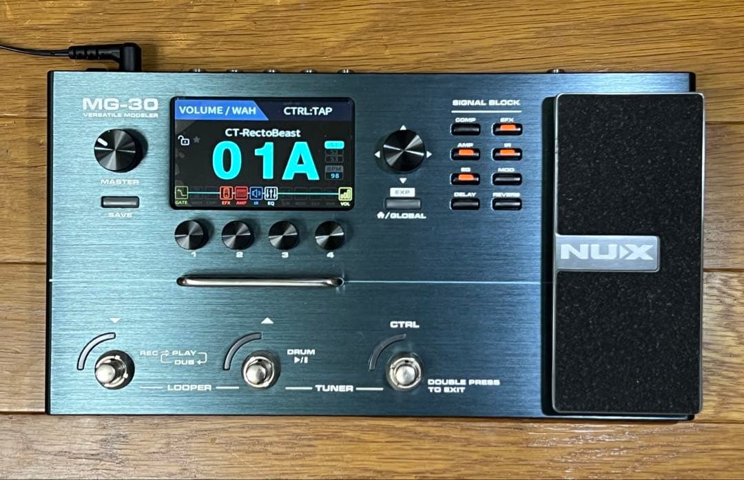 MG-30 マルチエフェクター/NUXニューエックス