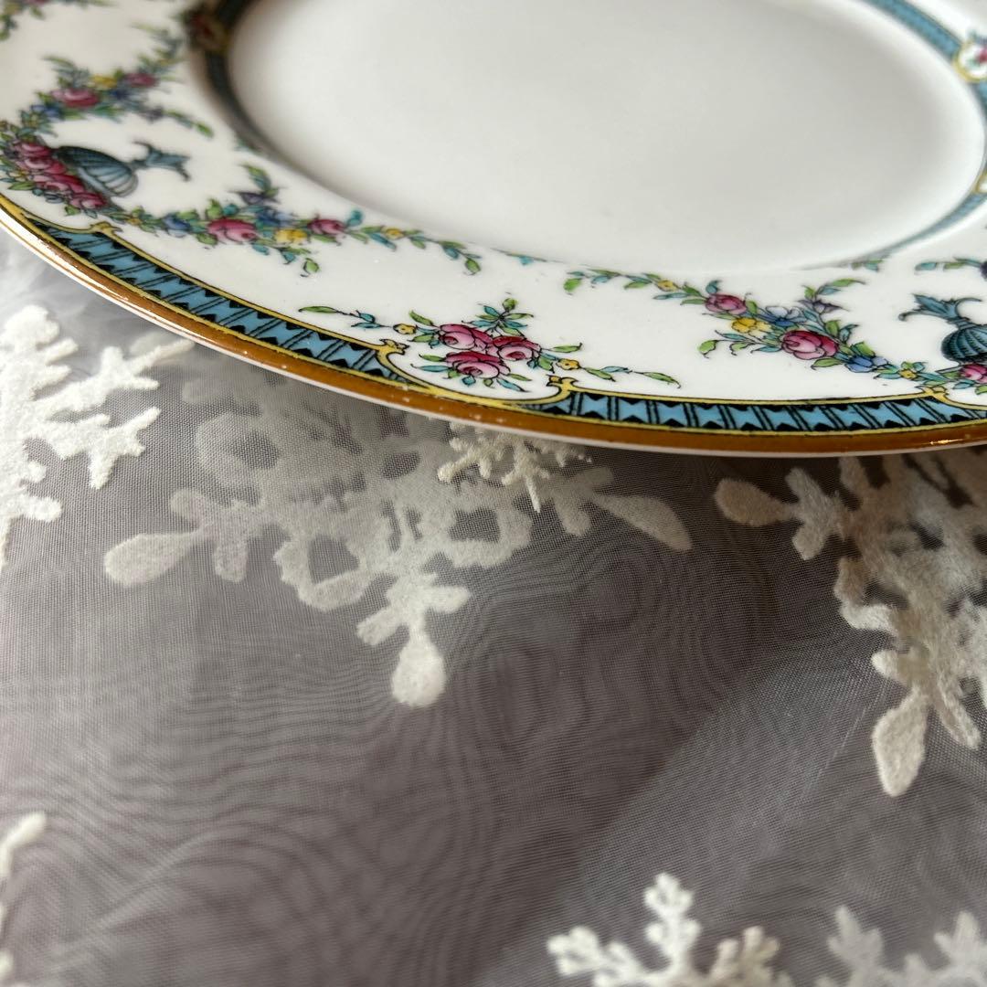 イギリスアンティーク　ロイヤルウースター　ローズマリー　ディナープレート　2枚