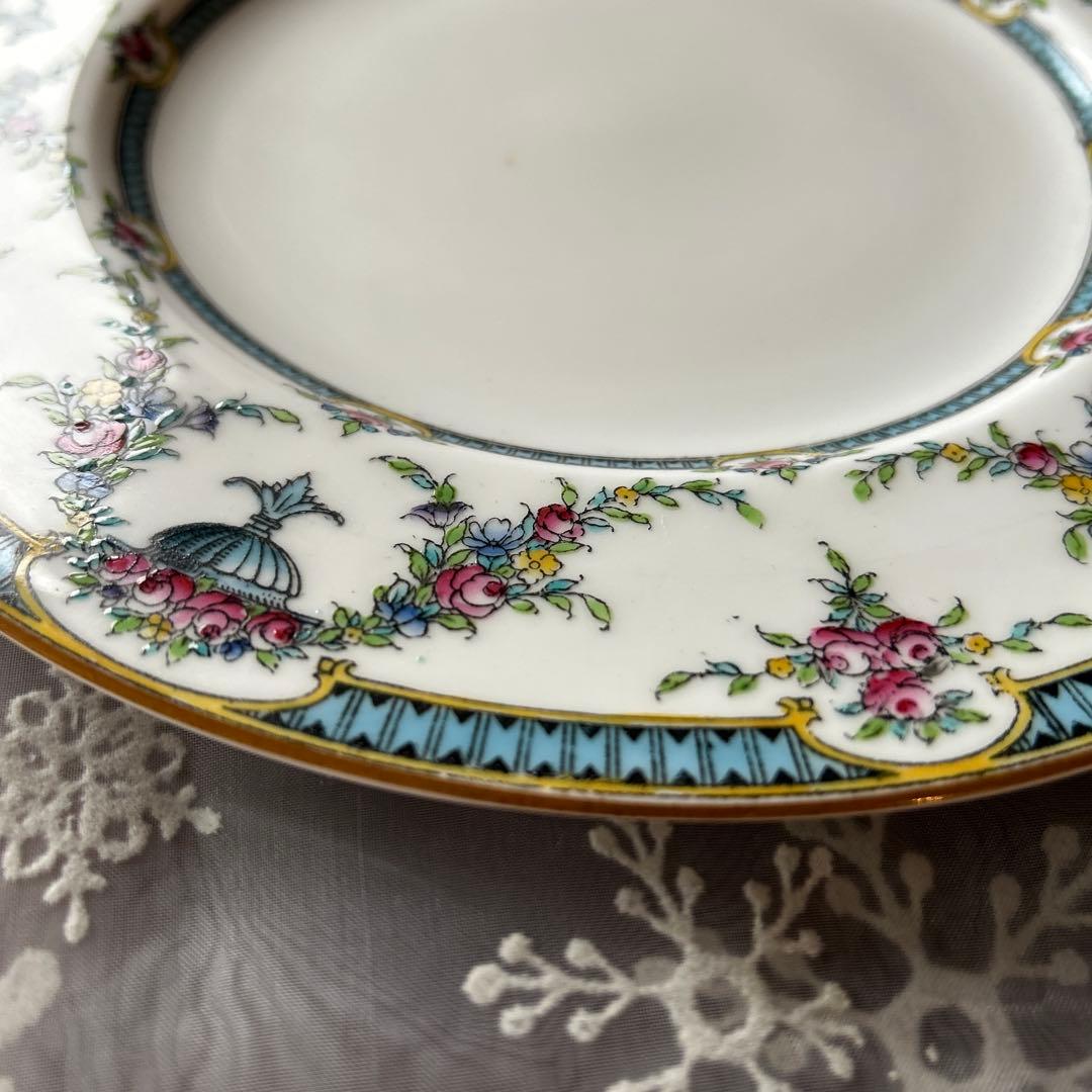 イギリスアンティーク　ロイヤルウースター　ローズマリー　ディナープレート　2枚