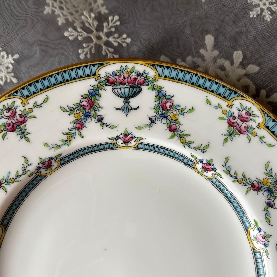 イギリスアンティーク　ロイヤルウースター　ローズマリー　ディナープレート　2枚