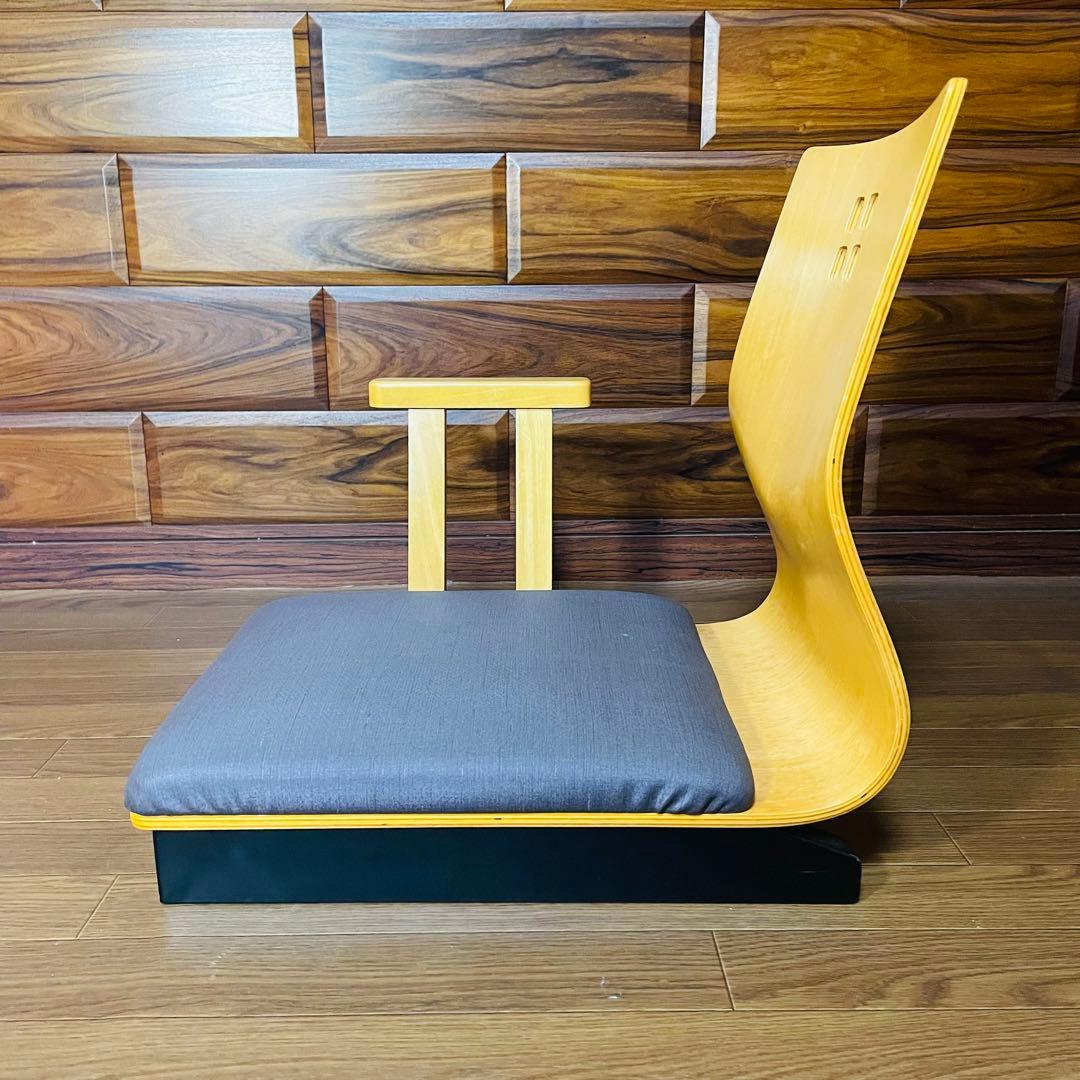 マルカツ 【超希少】高座椅子 肘置き アームチェア 旅館 2脚 コタツ 和室