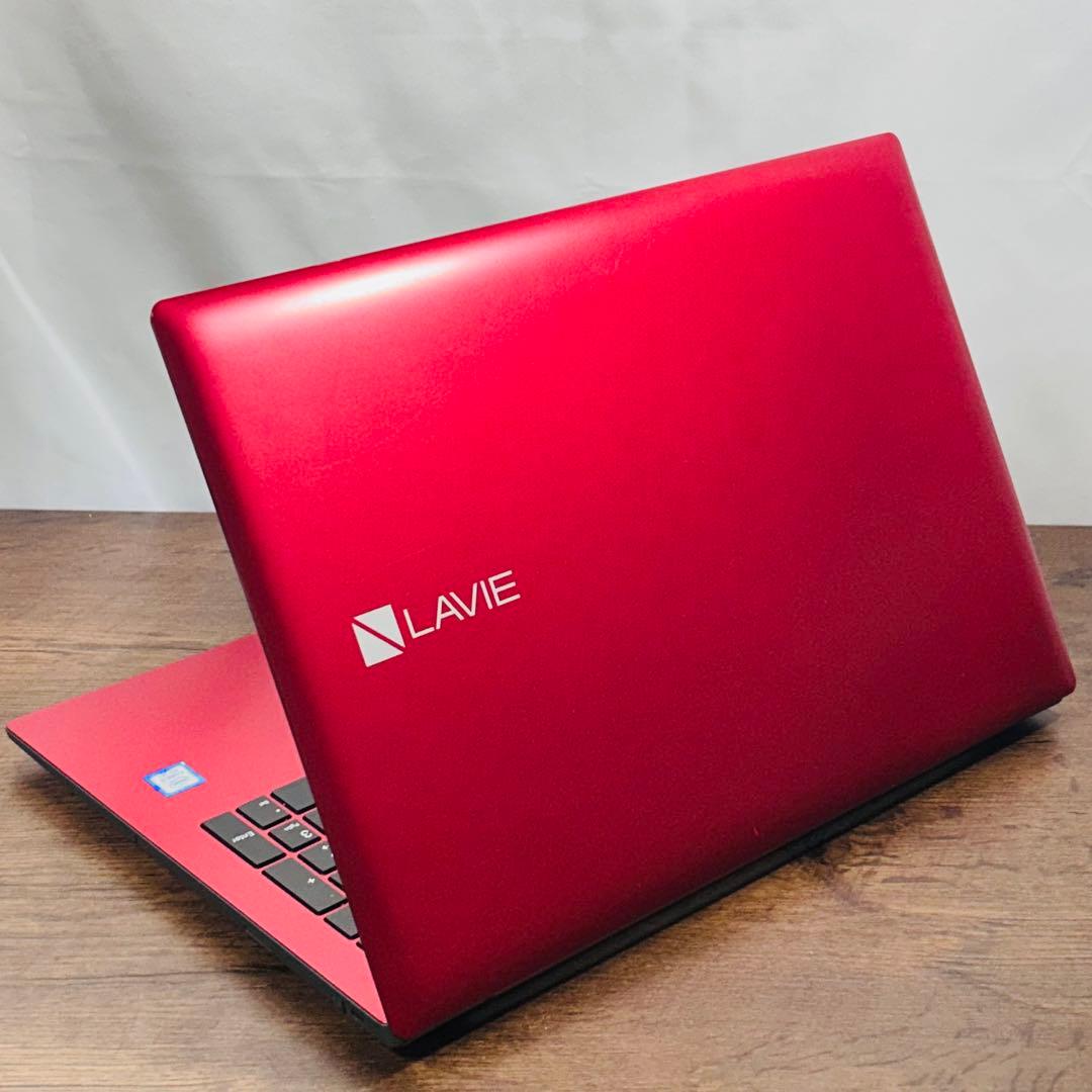 高性能i7 第8世代ノートPC SSD512/16GB オフィス付き NEC