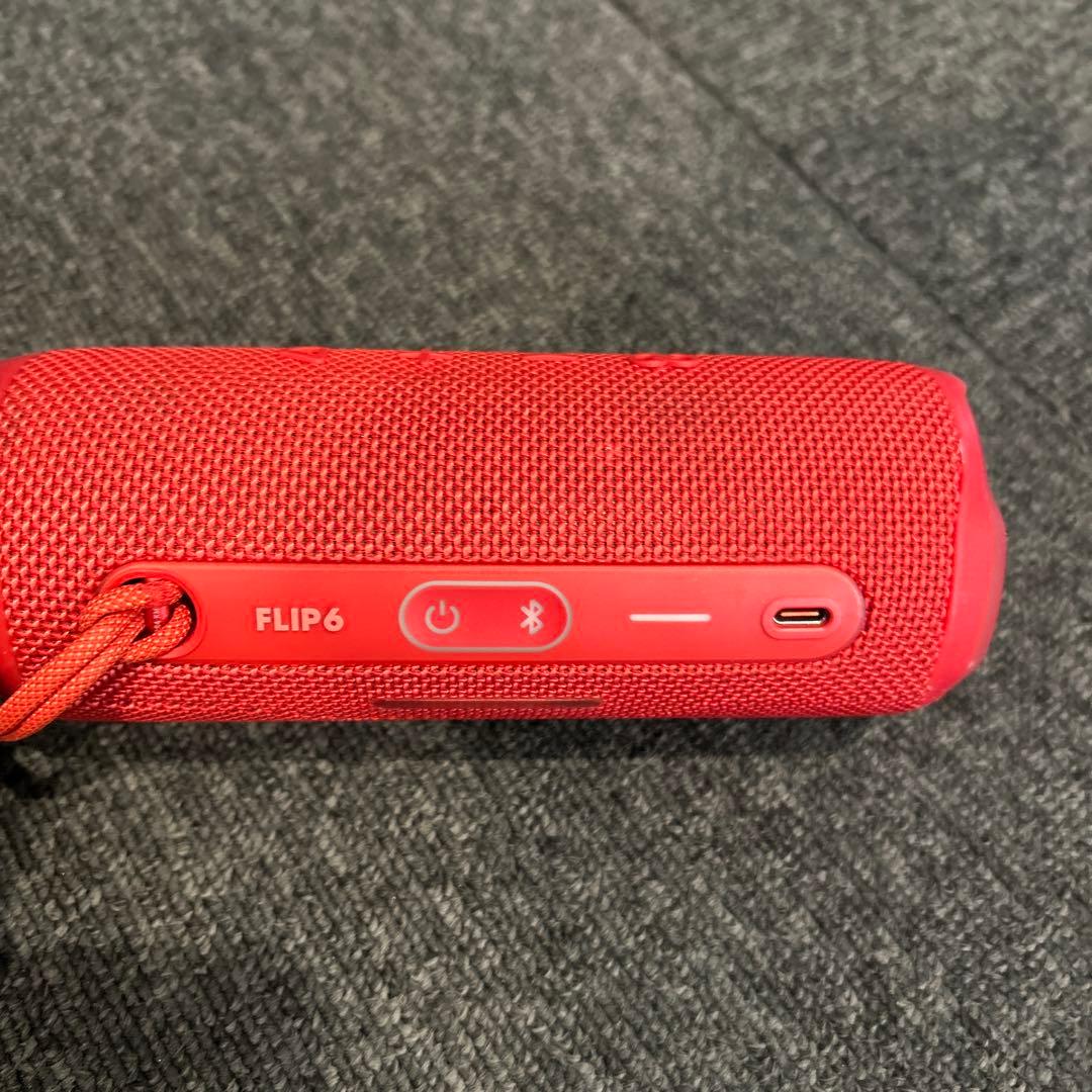 JBL FLIP6 ワイヤレススピーカー レッド
