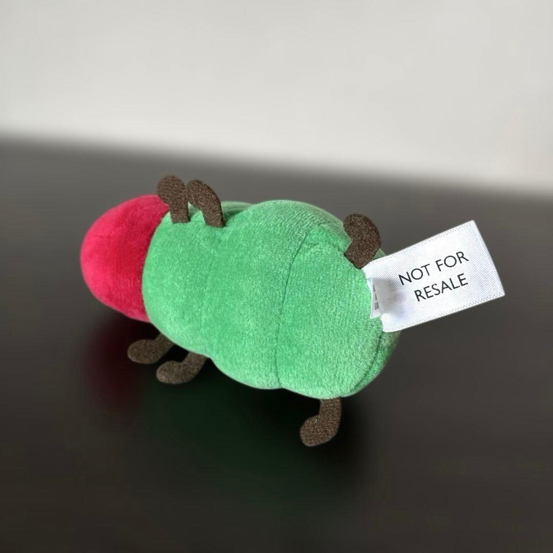 美品【stacksto.】はらぺこあおむし 収納ケース＆ぬいぐるみ 2点セット