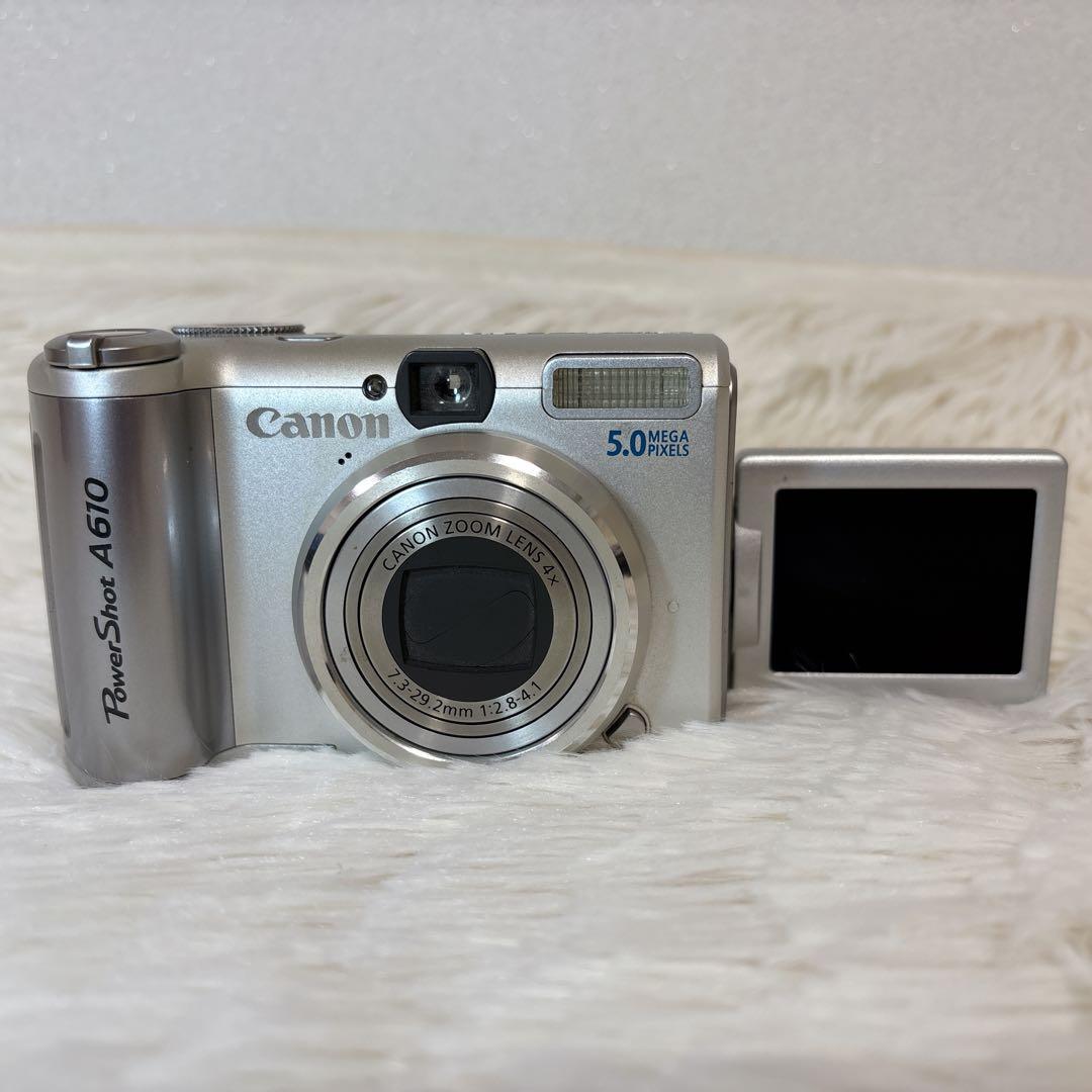 Canon PowerShot A610 シルバー コンデジ　デジカメ