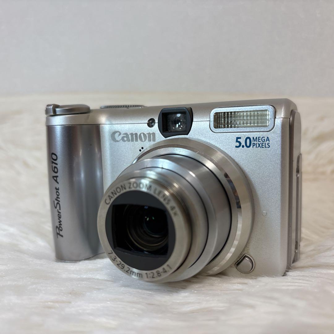 Canon PowerShot A610 シルバー コンデジ　デジカメ
