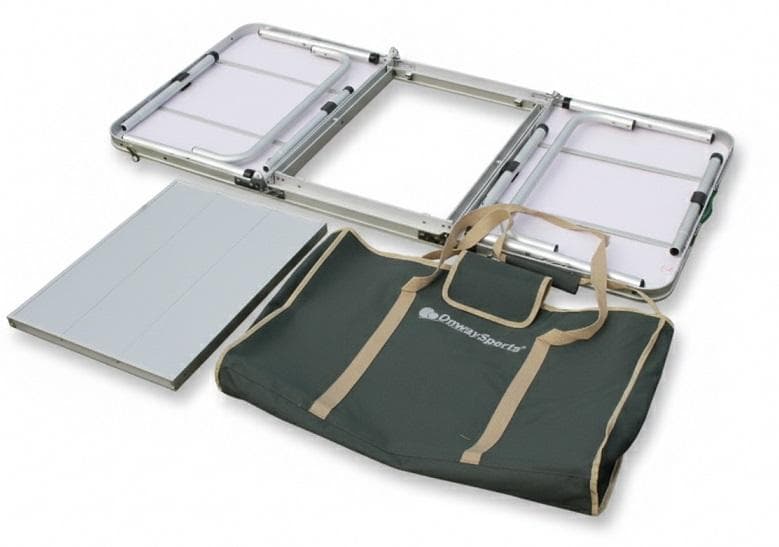 2WAYバーベキューテーブルOW-150 高さ変更可 ケース付 BBQテーブル