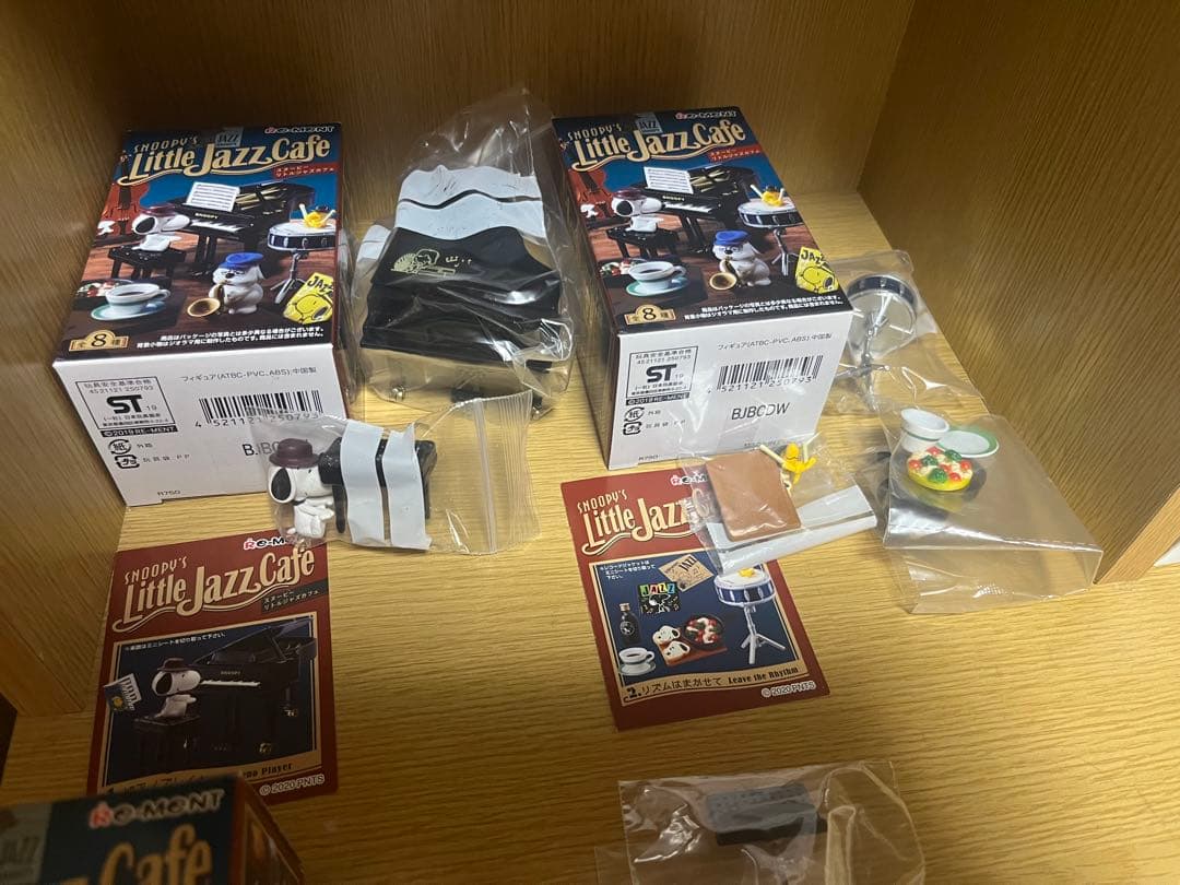 リーメント　スヌーピー　リトルジャズカフェ 8個セット　コンプリートBOX