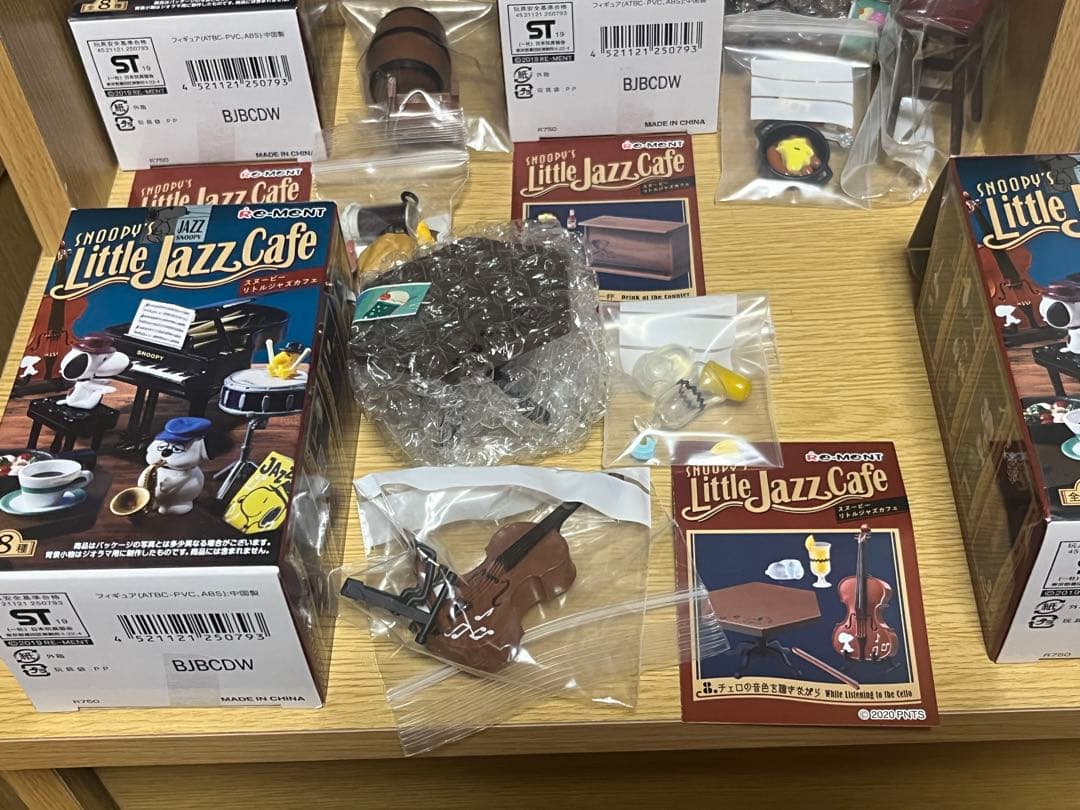リーメント　スヌーピー　リトルジャズカフェ 8個セット　コンプリートBOX