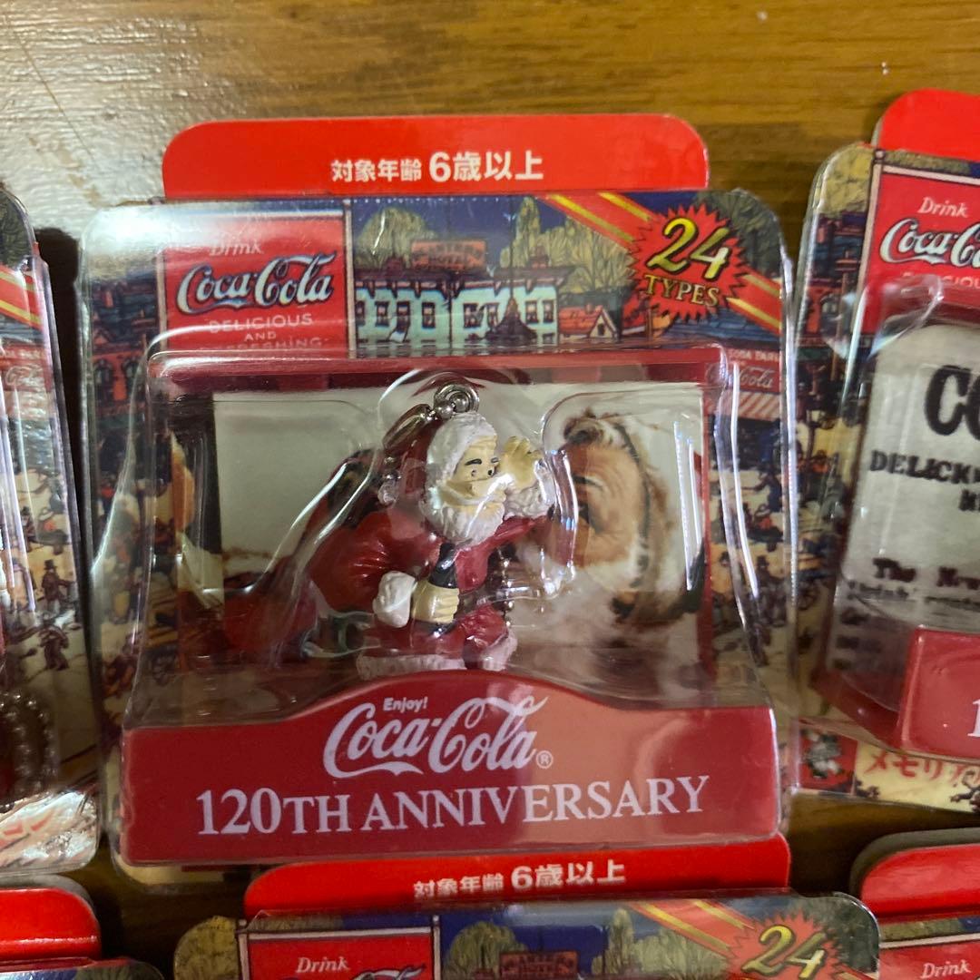 まとめ売り24点レトロ　コカコーラストラップ120周年 Anniversary