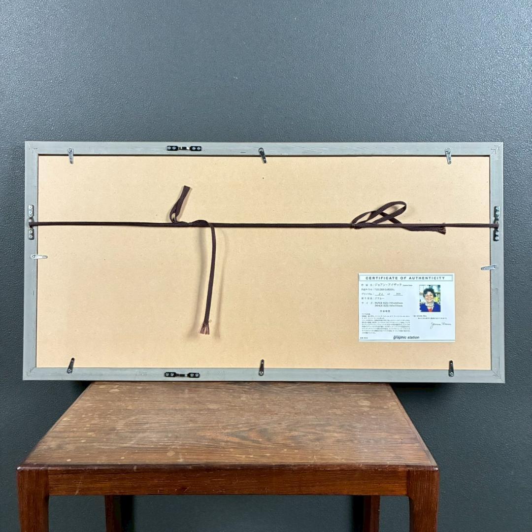 美品 ジョアン・アイザック「GOLDEN GARDEN」ジクレー サイン保証書有