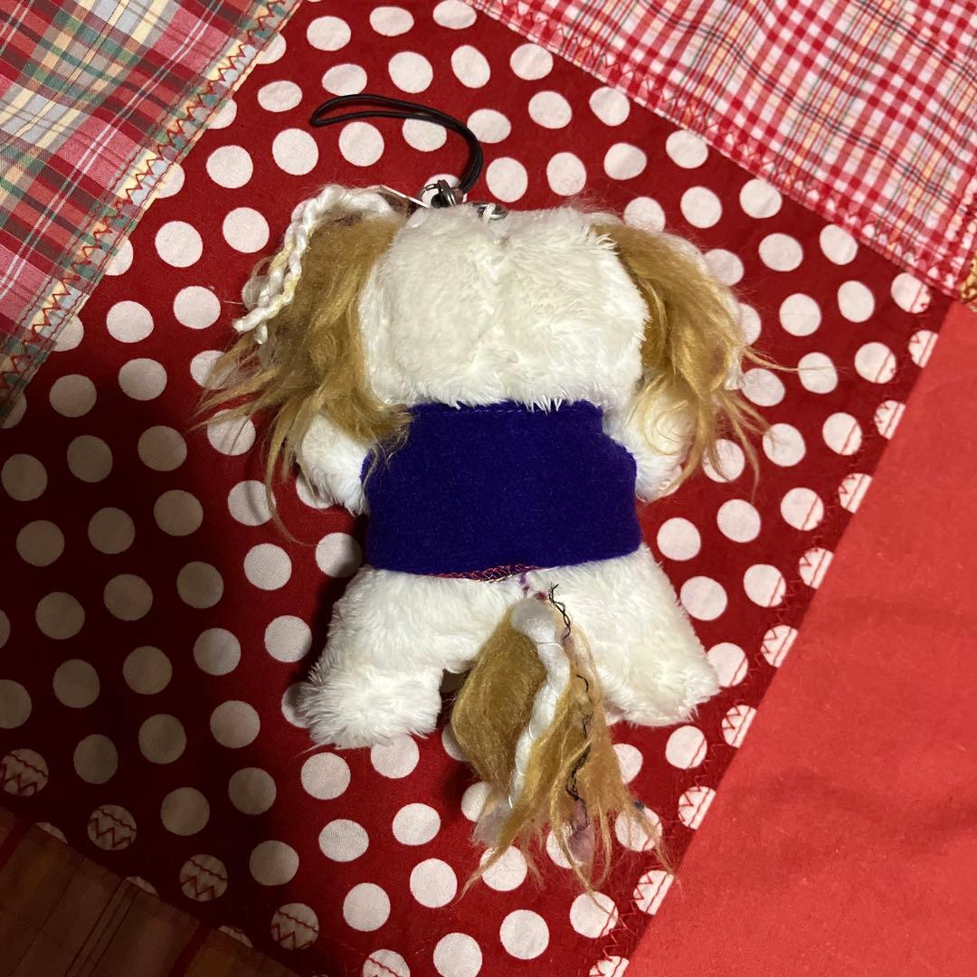 犬ぬいぐるみ シーズー鈴付き 約15cmヤクルトshe'sシーズ　懸賞　非売品