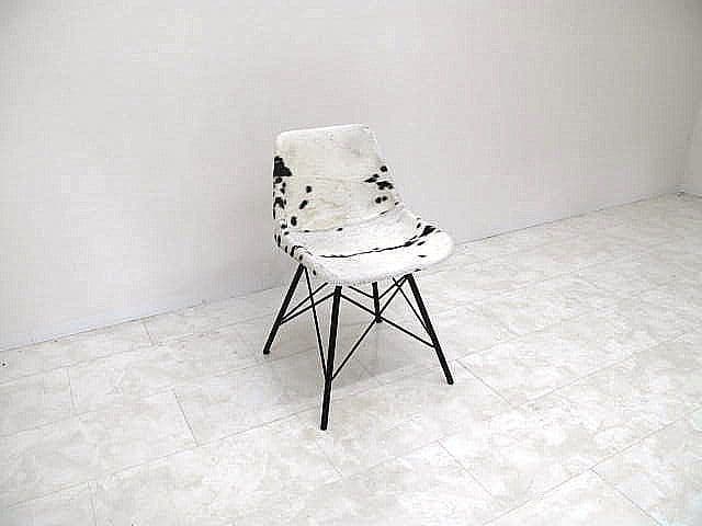 スペイン ムエブレス マリエタ ハラコ張りチェア サイドチェア