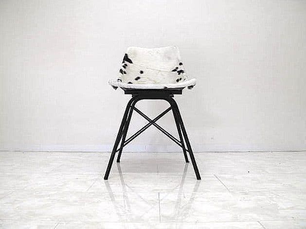 スペイン ムエブレス マリエタ ハラコ張りチェア サイドチェア