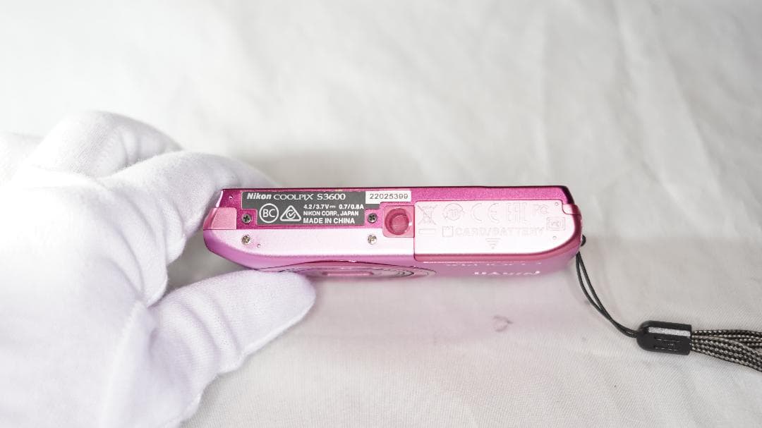 Nikon COOLPIX S3600 ピンク　コンデジ　デジカメ クールピクス