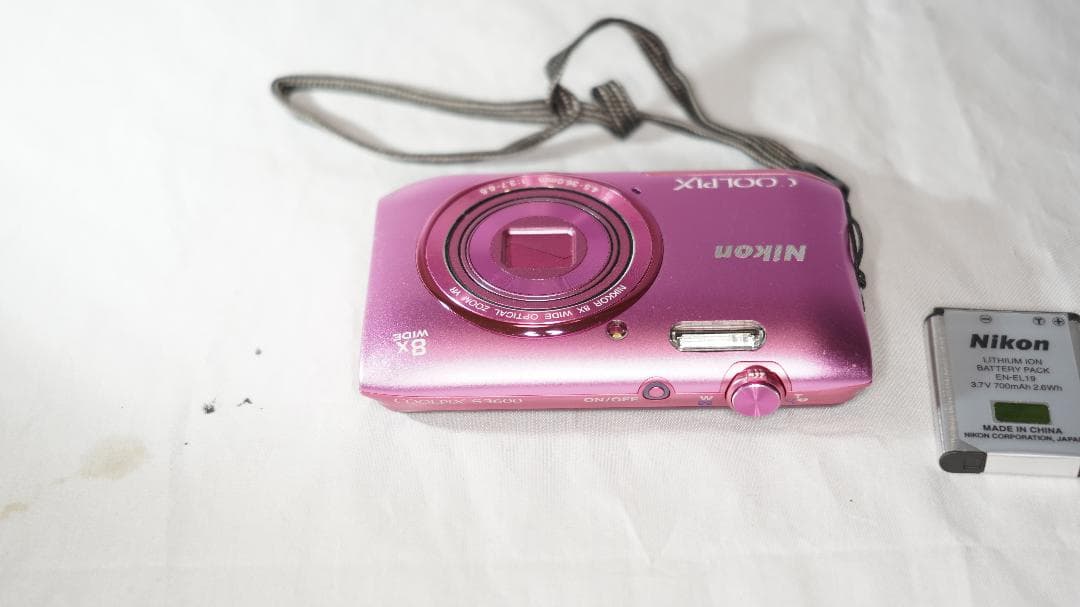 Nikon COOLPIX S3600 ピンク　コンデジ　デジカメ クールピクス