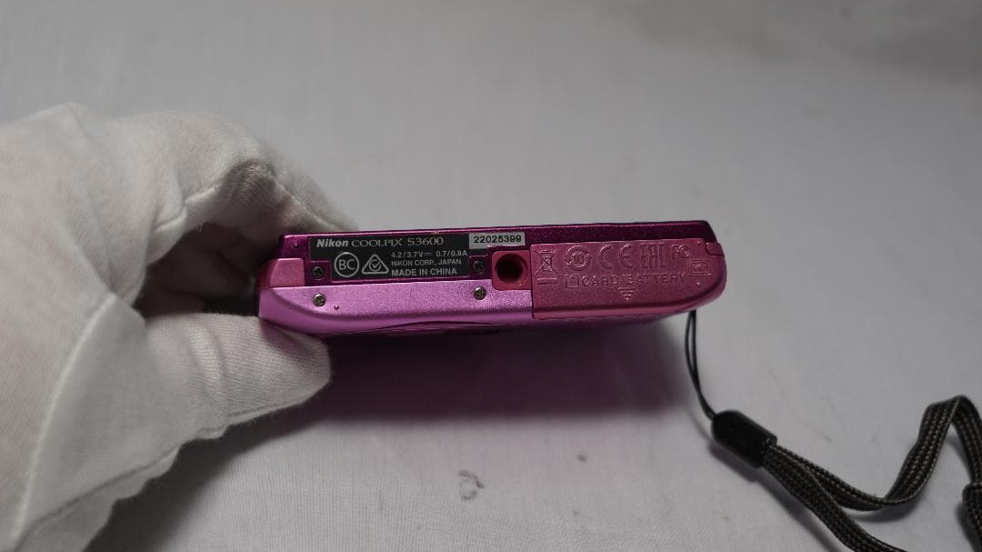 Nikon COOLPIX S3600 ピンク　コンデジ　デジカメ クールピクス