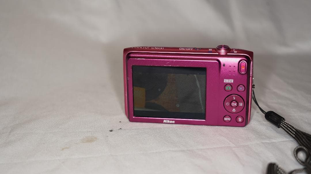 Nikon COOLPIX S3600 ピンク　コンデジ　デジカメ クールピクス