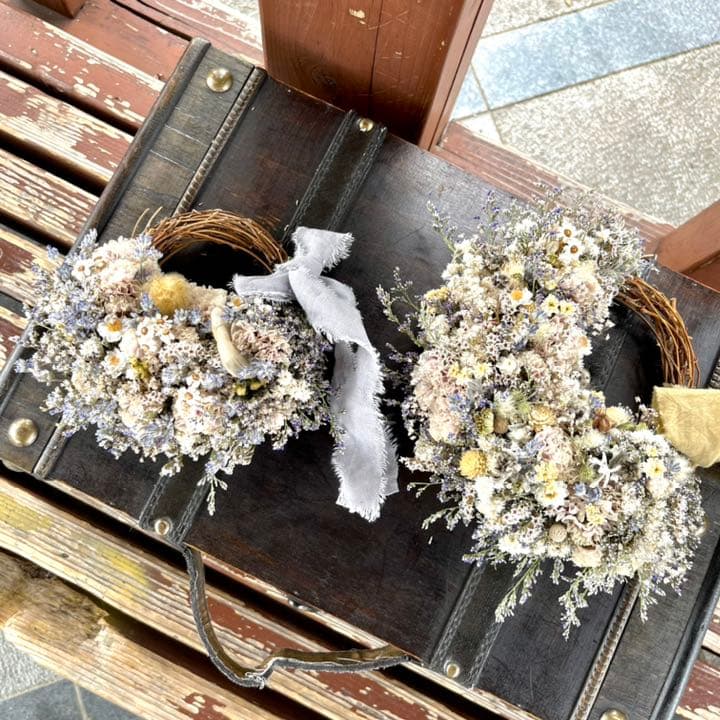 フレンチリース　カワラハハコ