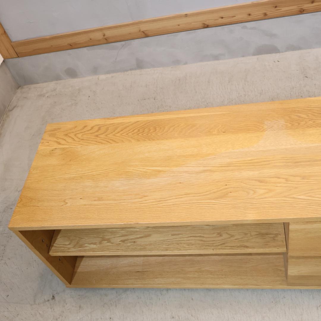 無印良品 MUJI オーク材 AVラック シンプル TVボード 150cm