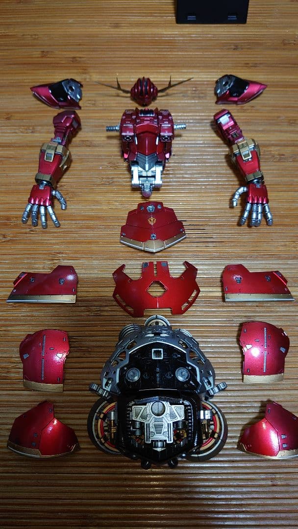 赤いジオング(RGジオングキャンディ塗装仕上げ)