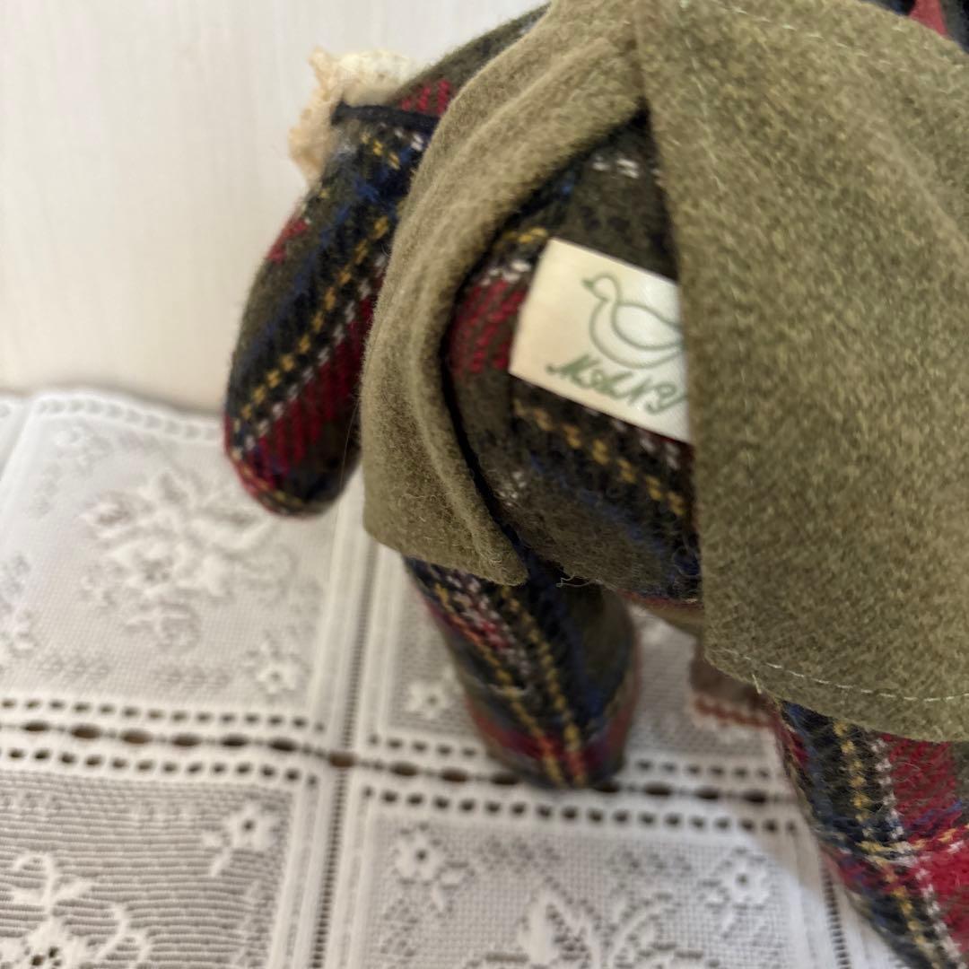 マニー　くまのぬいぐるみ、クリスマスツリー