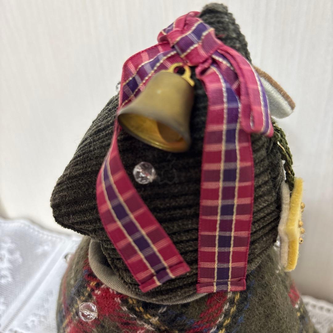 マニー　くまのぬいぐるみ、クリスマスツリー