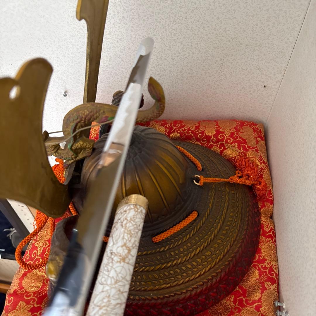 日本の武士 兜飾り　レア
