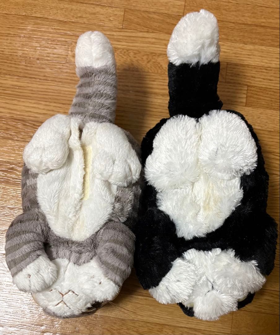 わちふぃーるど　ダヤン　ジタン　ぬいぐるみティッシュケース