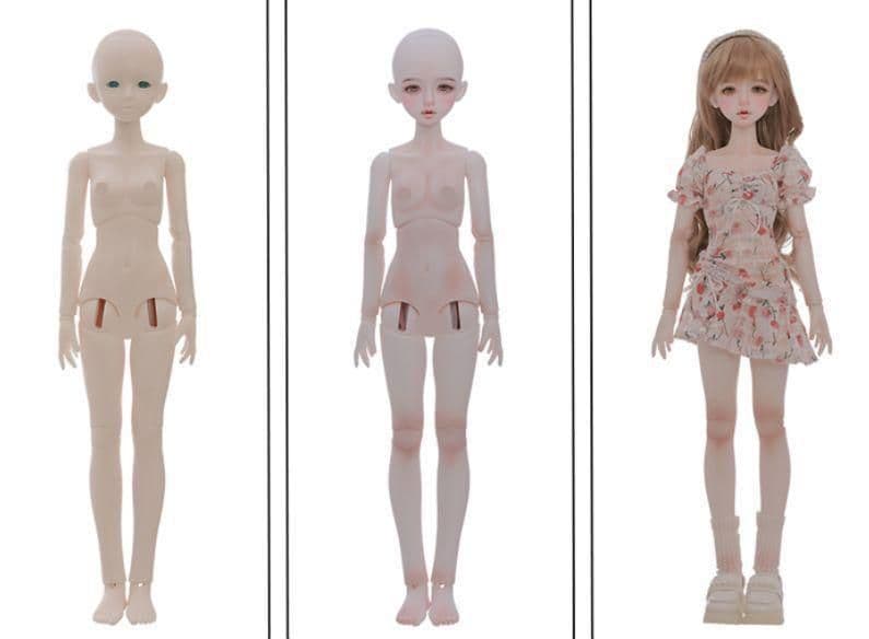 AS43 bjd 1/4 ドール本体 Pearl　球体関節人形 ハンドメイド