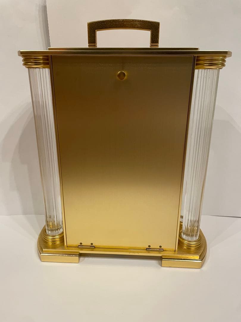 ジャンク品　SEIKO セイコー　QUARTZ クオーツ QF724G 置時計