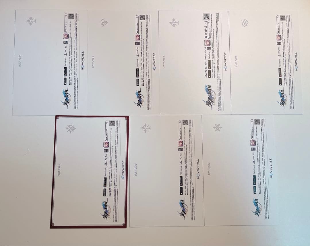 崩壊スターレイル スタレ 非売品 冬コミ コミケ TGS 光円錐 ポストカード