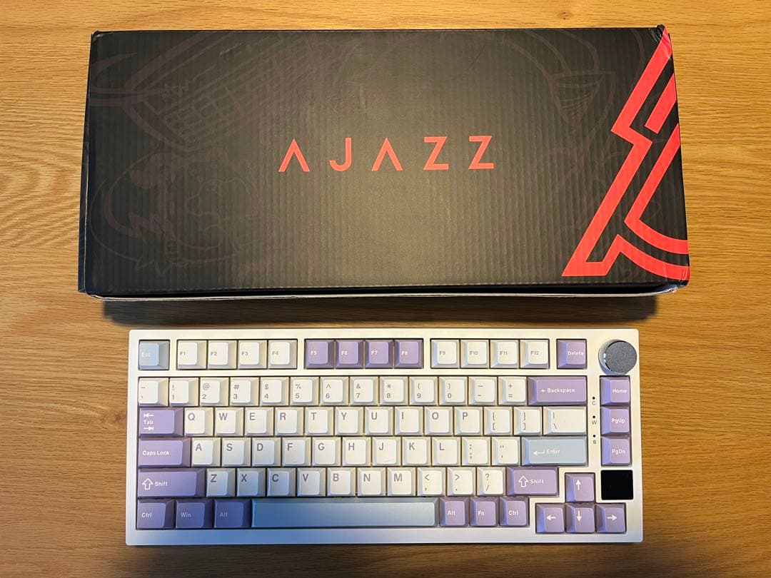 EPOMAKER Ajazz AK820 Pro＋キーキャップ