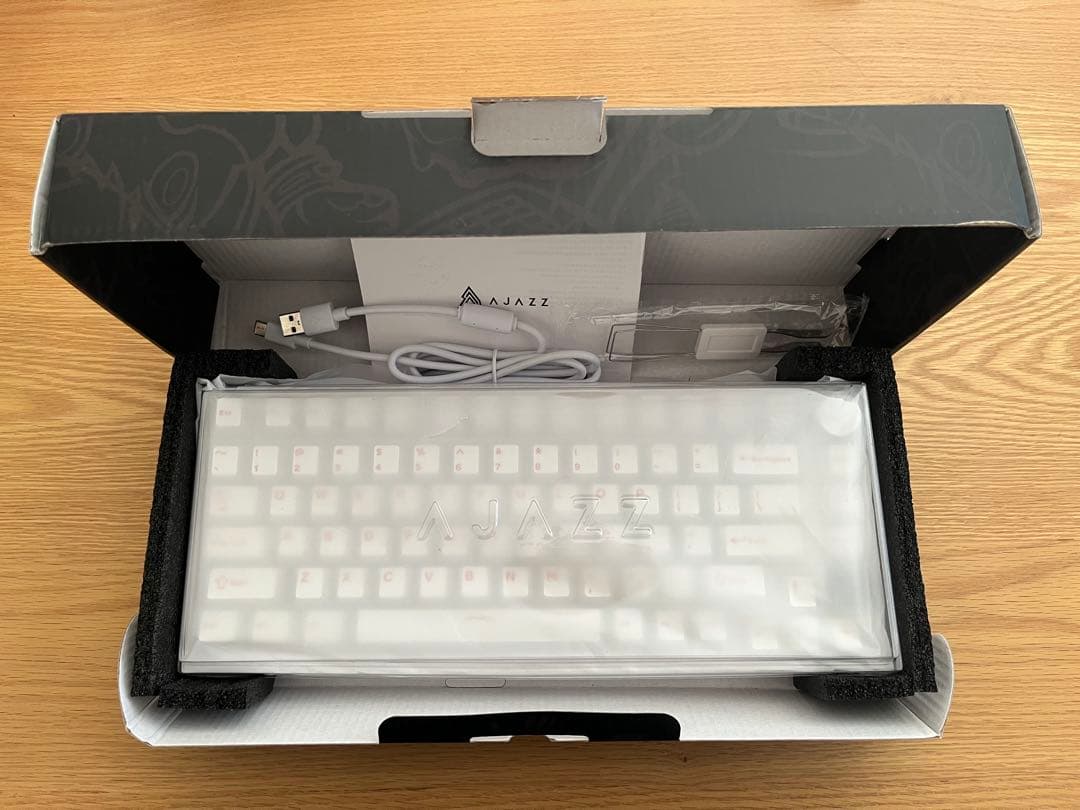 EPOMAKER Ajazz AK820 Pro＋キーキャップ