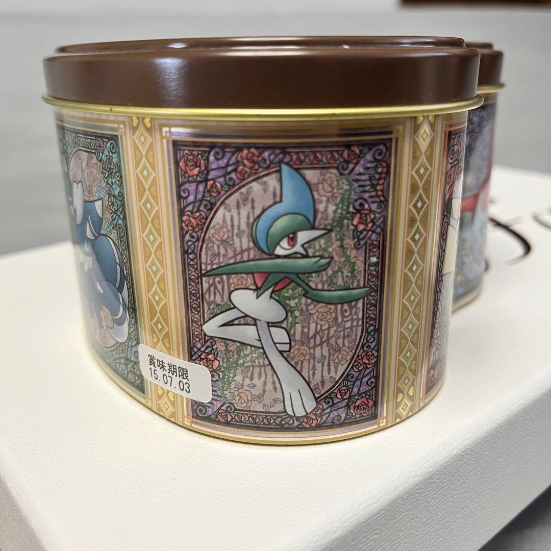 ポケモン　ピカチュウ　ハート型　缶ケース　可愛い　お菓子の缶　空き缶　缶のみ