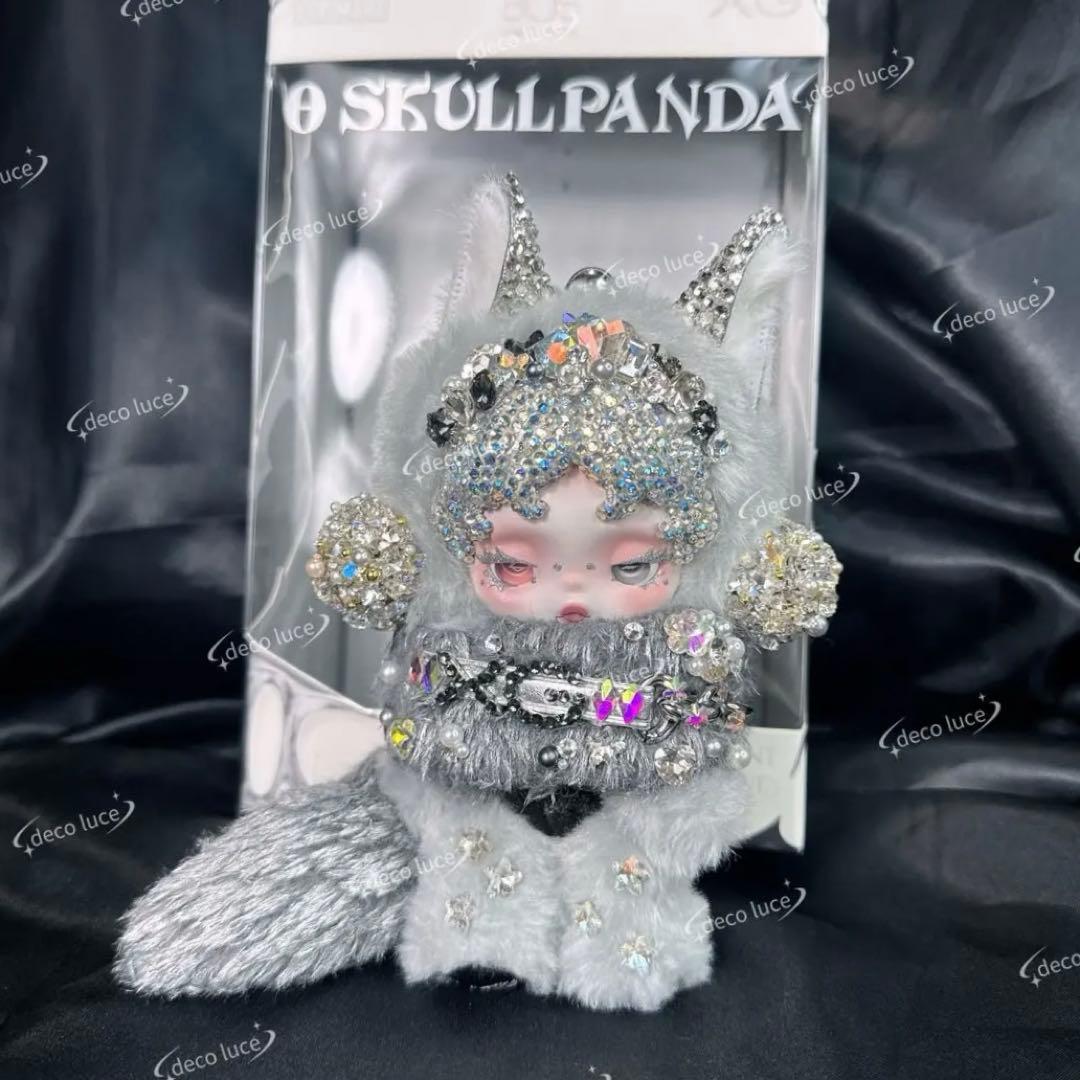 SKULLPANDA XG ぬいぐるみペンダント スカルパンダ　スワロフスキー